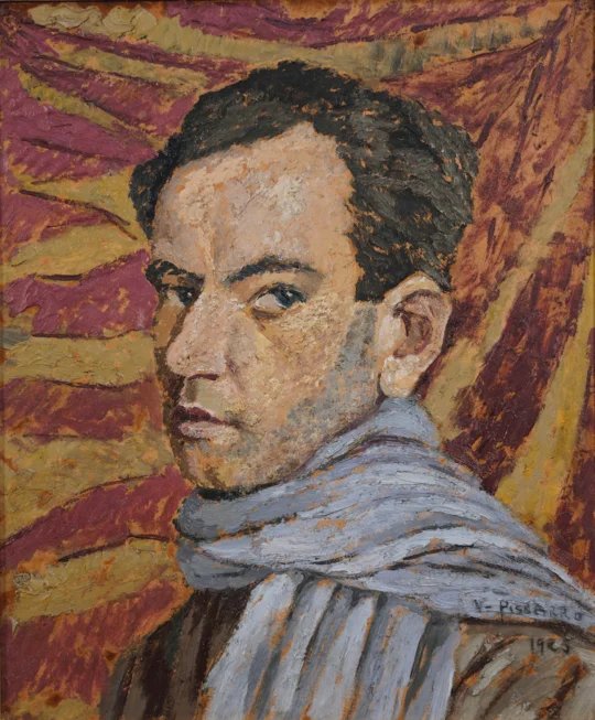 Víctor Pisarro - Autorretrato